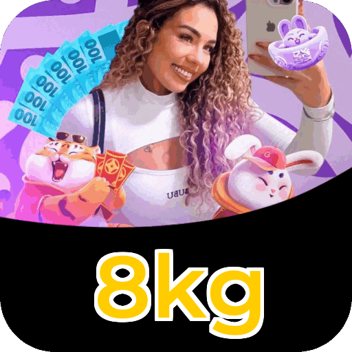 Números do app 8kg em material de marketing — ilustração, não auditoria